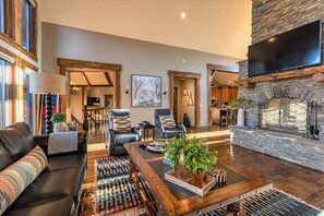 智能電視、壁爐