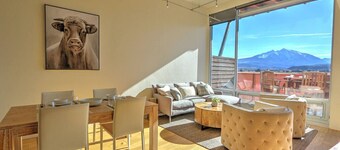 Modern Industrial Condo w/Spectacular Sopris Views