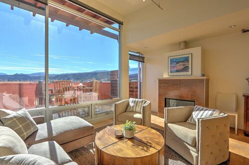 Modern Industrial Condo w/Spectacular Sopris Views