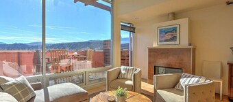 Modern Industrial Condo w/Spectacular Sopris Views
