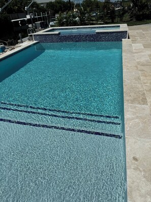 Außenpool, beheizter Pool