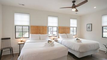 4 bedrooms, iron/ironing board, travel crib, WiFi