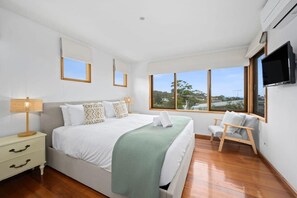 3 bedrooms, iron/ironing board, travel cot, WiFi