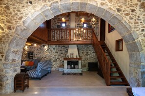 Interior - Archodiko villa for 10 guests,Private pool,Near Sfakia (Chania)
