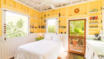 1 室のベッドルーム、WiFi (無料)、ベッドシーツ