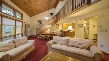 Télévision, cheminée