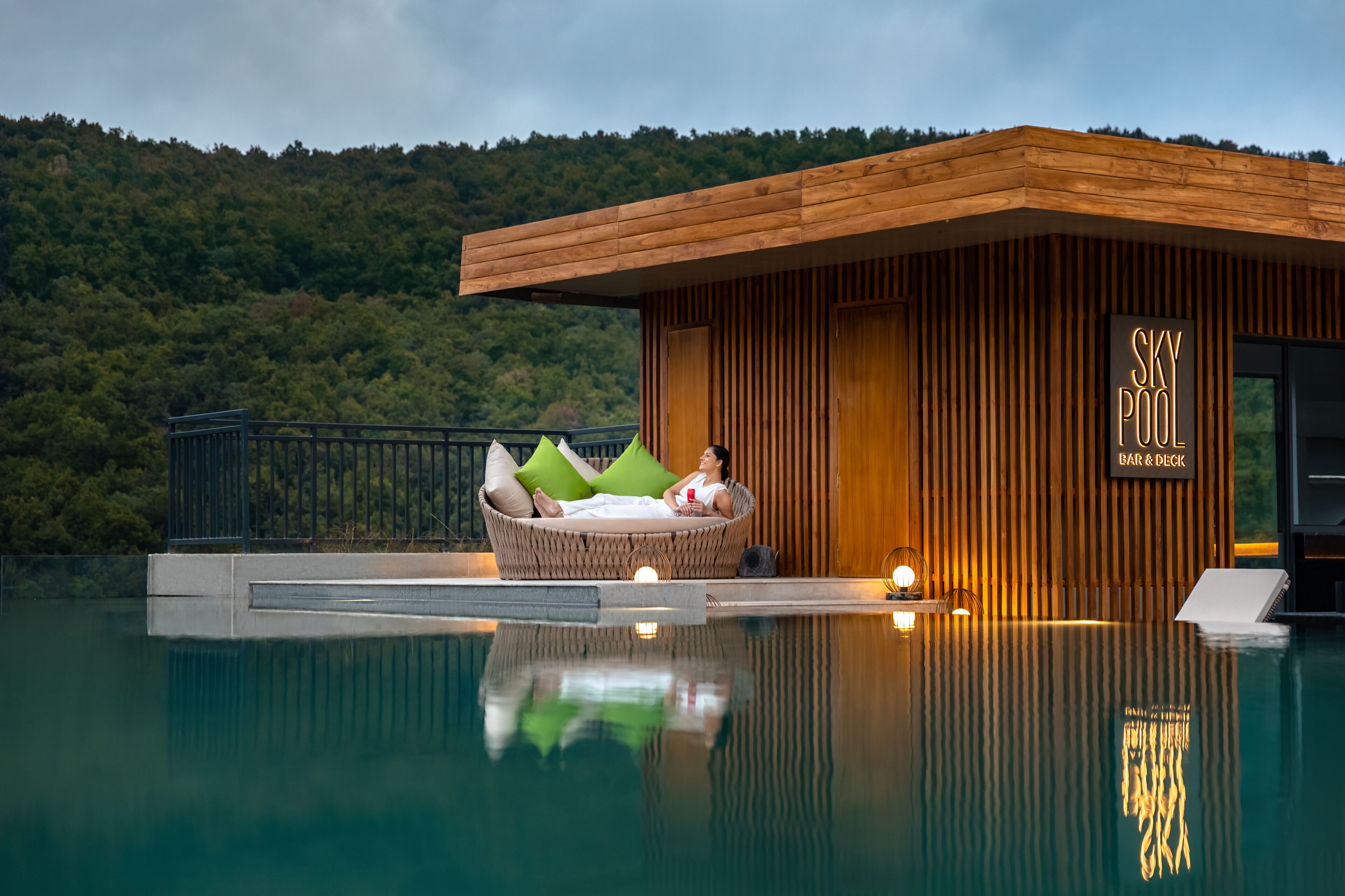 Piscina na cobertura