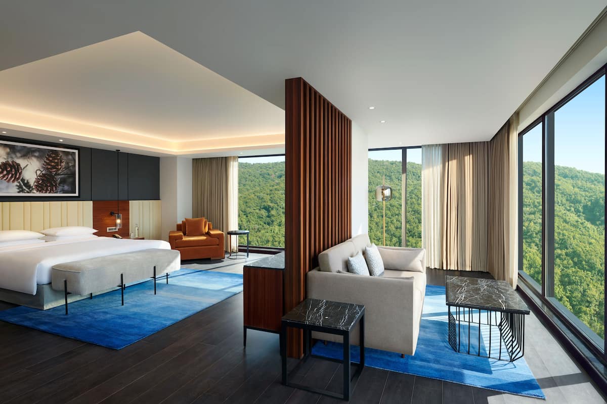 1 bedroom, premium bedding, in-room safe, desk