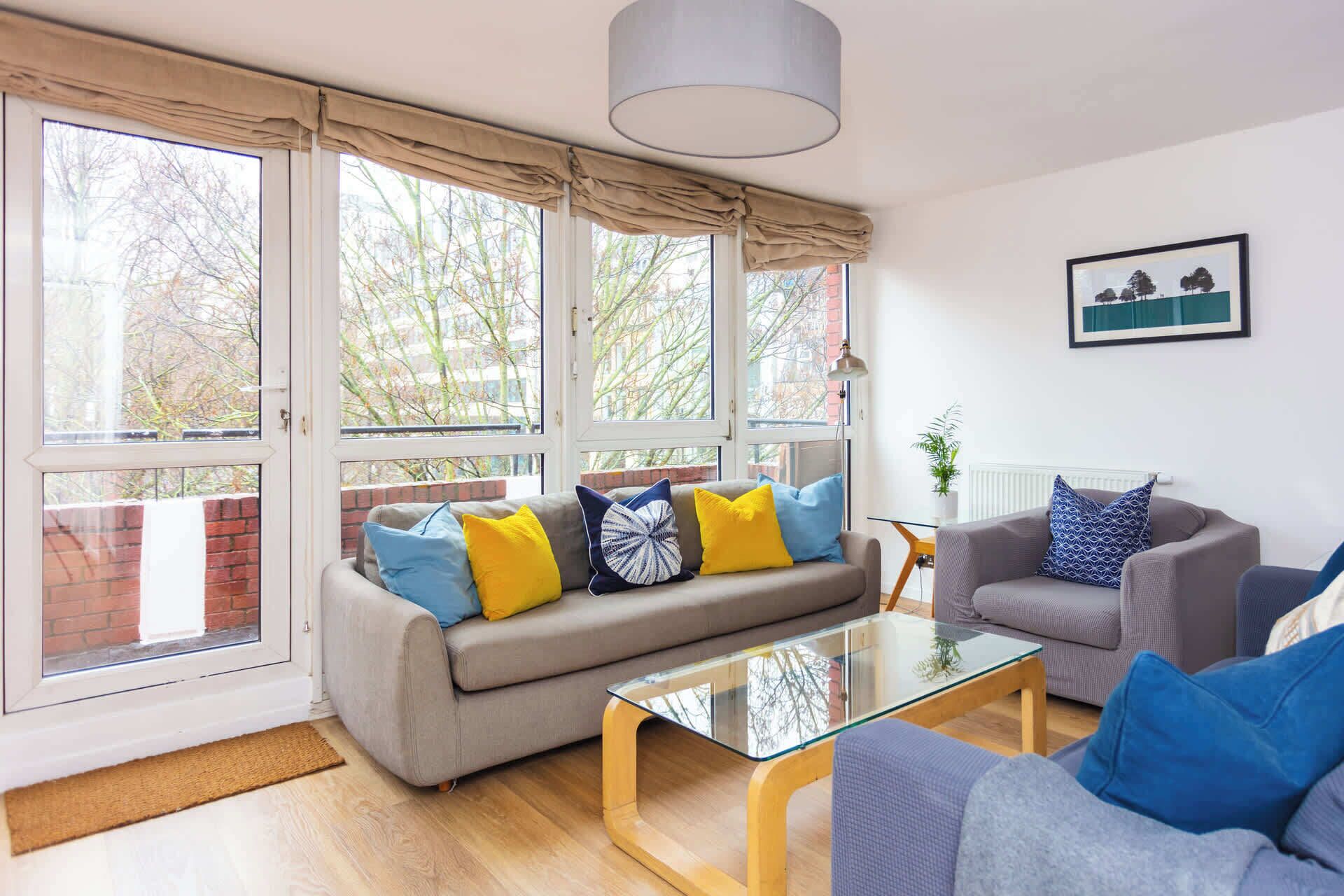 Televisie en een kantoor