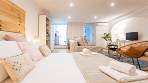 1 Schlafzimmer, Bügeleisen/Bügelbrett, kostenloses WLAN, Bettwäsche