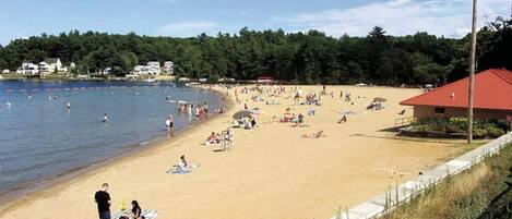 Una spiaggia nelle vicinanze, teli da spiaggia