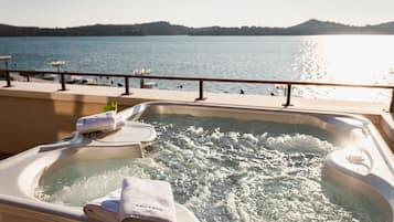 Presidential Apartment, Sauna, Sea View | Terrace/patio