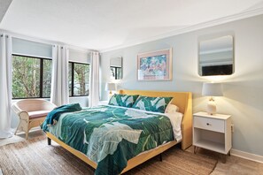 2 bedrooms, iron/ironing board, travel crib, free WiFi