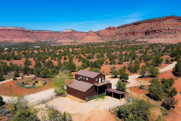 Breath taking views at the Barn Loft and a great place to unwind and relax