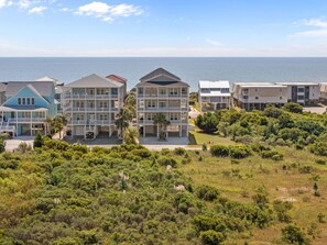 Exterior - 8 Bedrooms, 7 Baths, Sleeps 20, Linens, Private Heated Pool, Elevator, Golf Near (Ocean Isle Beach)