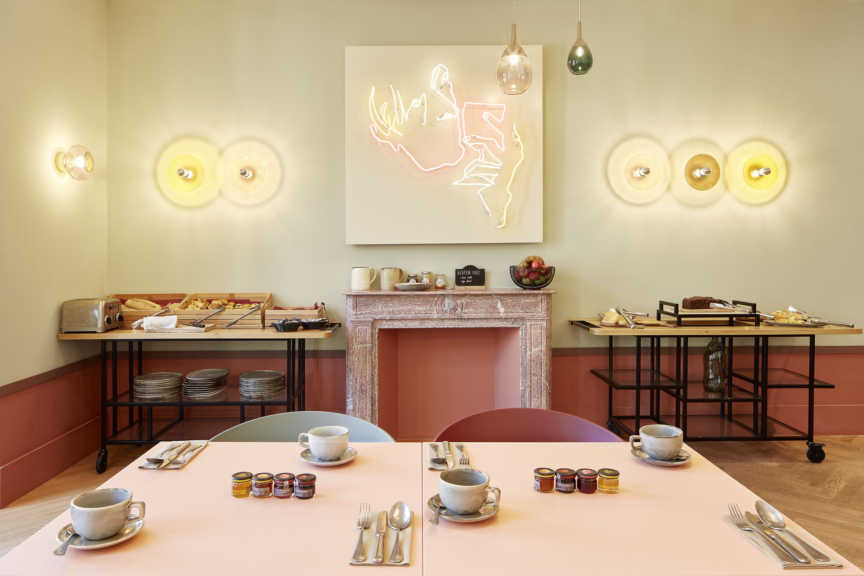 daily buffet breakfast (eur 16 per person)