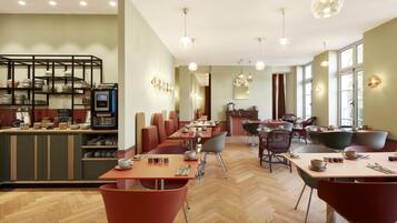 Daily buffet breakfast (EUR 16 per person)