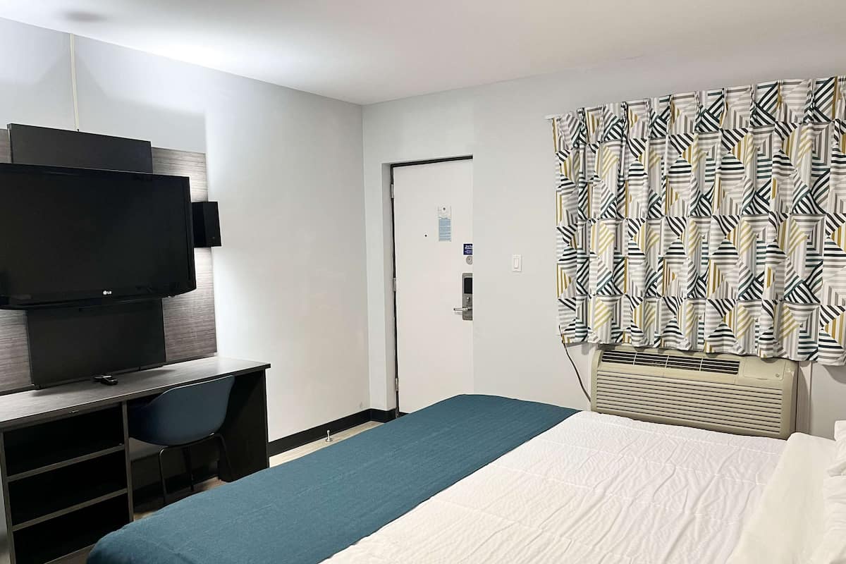 Camas Select Comfort, escritorio, wifi gratis y ropa de cama