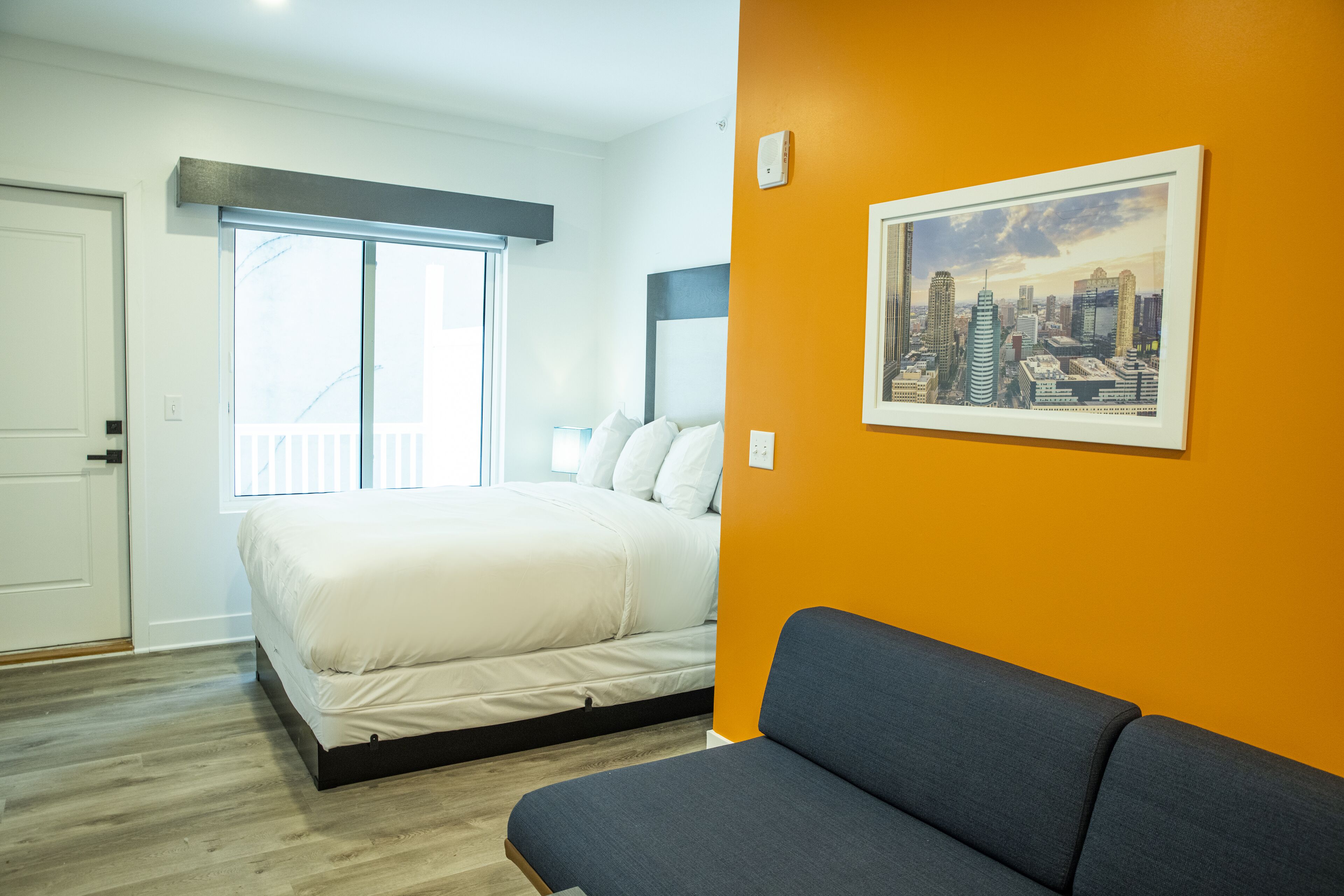 gallery studio suite, 1 queen bed with sofa bed | blackout curtains, soundproofing, iron/ironing board, free wifi