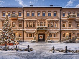 Fassade der Unterkunft