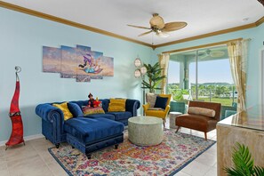 Smart TV, Netflix, DVD player, toys