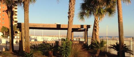 Overnatningsstedets område