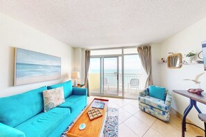 TV, DVD player, video library