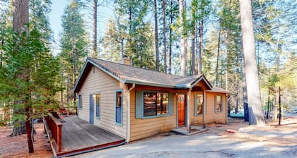 Cozy cabin with central AC & fireplace - near hiking, skiing & wine tasting