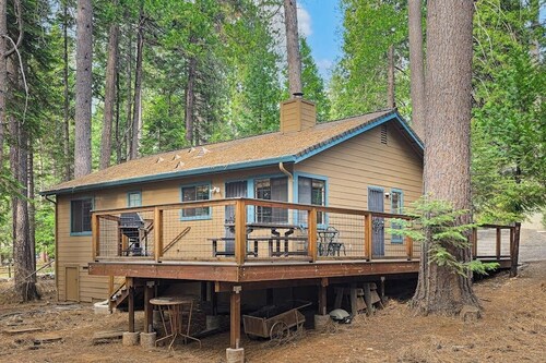 Cozy cabin with central AC & fireplace -  near hiking, skiing & wine tasting