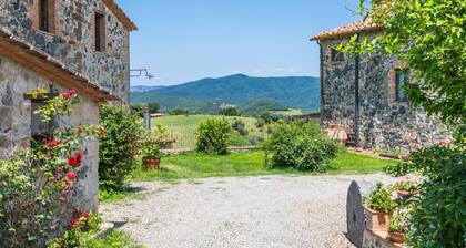 Beautiful apartment in villa for 4 guests with pool, WIFI, TV, patio and pets allowed