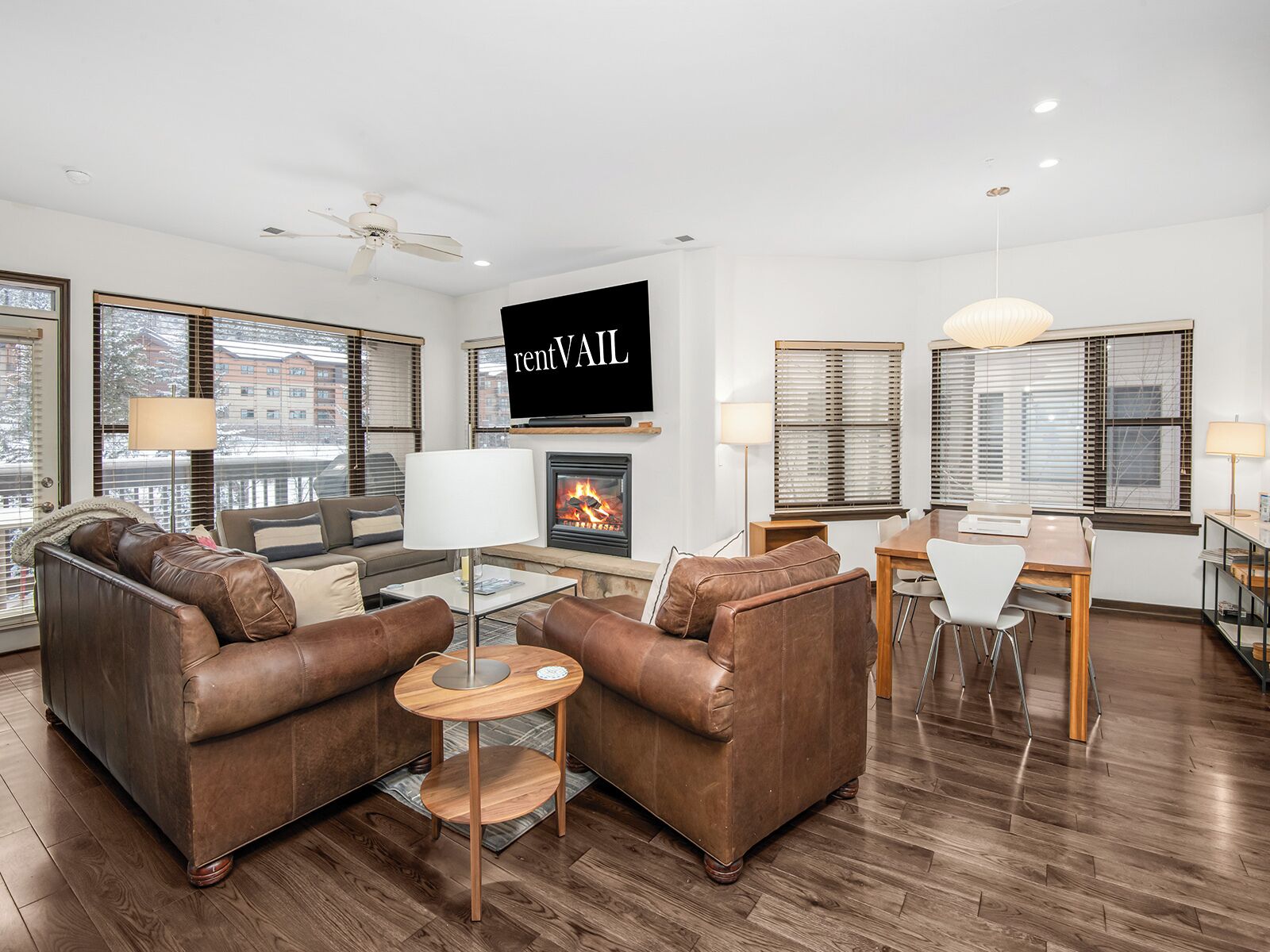 تلفزيون بشاشة مسطحة، مدفأة