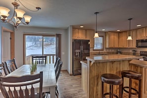Dining - Idyllic Sturgis Home w/ Fire Pit & Large Deck! (Sturgis)