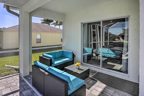 Terrace/patio - 3 Mi to Beach: Cape Coral Home w/ Heated Pool (Cape Coral)