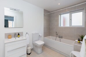 Rainfall showerhead, hair dryer