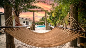 Udendørs pool, opvarmet pool