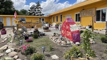 Fassade der Unterkunft