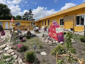 Façade de l’hébergement