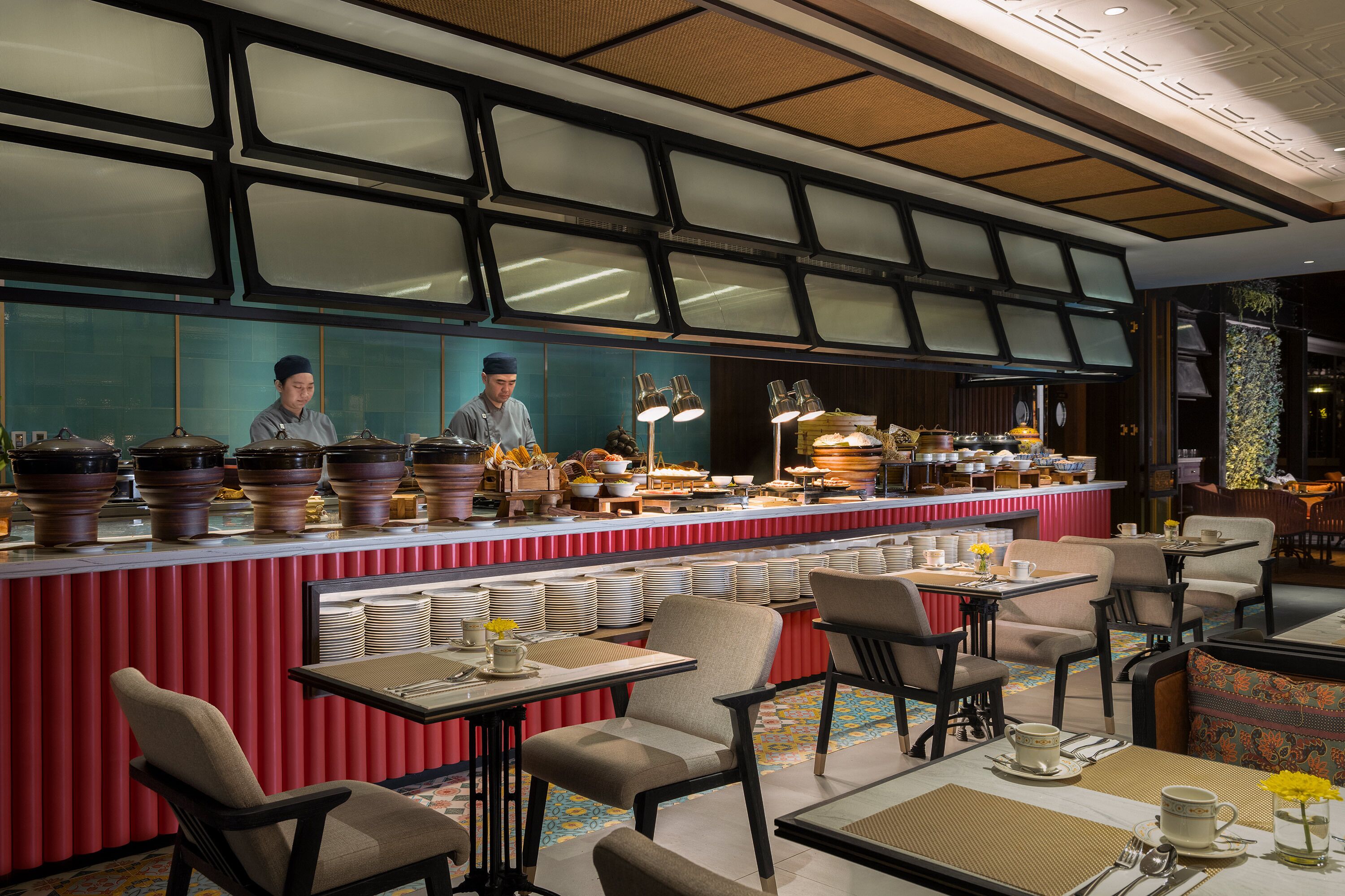 Daily buffet breakfast (IDR 235000 per person)