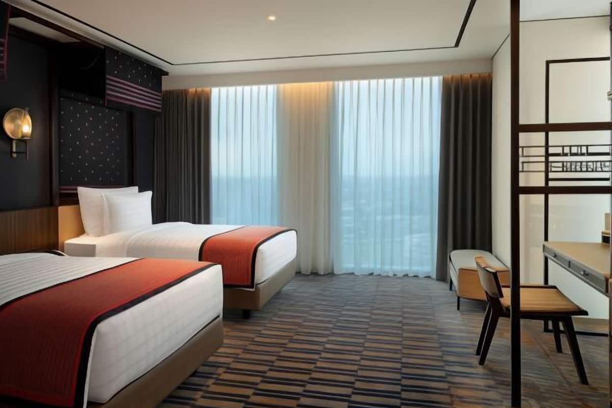 1 phòng ngủ, minibar, két bảo mật tại phòng, bàn