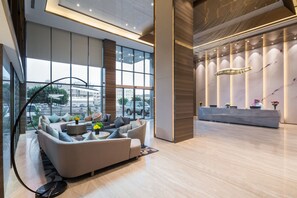 Àrea amb seients del vestíbul