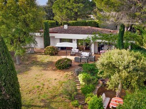 Terrace/patio - Cosy villa with sea view, 350 m from the beach (La Croix-Valmer)