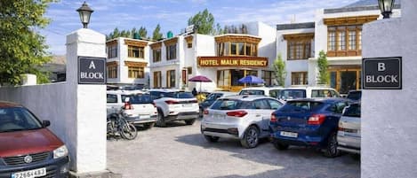 Facciata della struttura