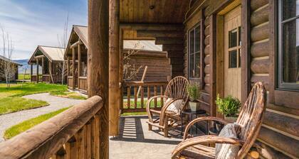 Beautiful Log Cabin in Paradise Valley, Montana
