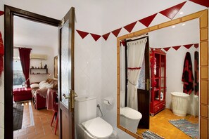 Shower, hair dryer, towels - Finca Fani 1 with Sea Views, Mountain Views, Shared Pool, Terrace and Garden (Agüimes)