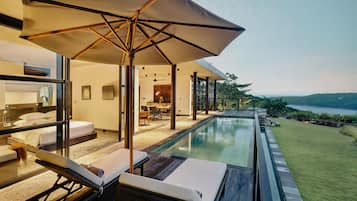 Zimmer, 2 Schlafzimmer, Meerblick (Pool Villa) | Eigener Pool