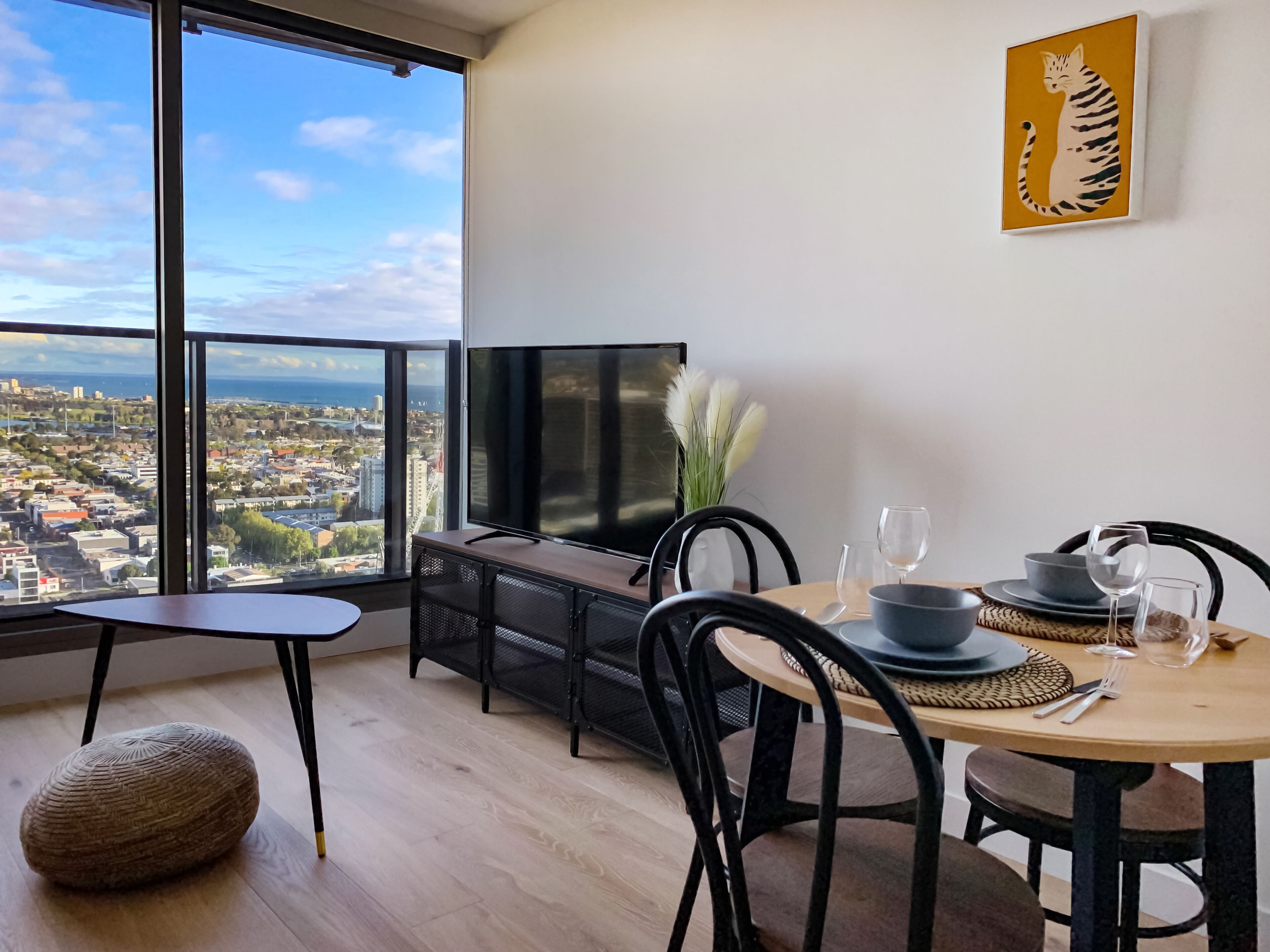 Oceanview Southbank apt close to Crown