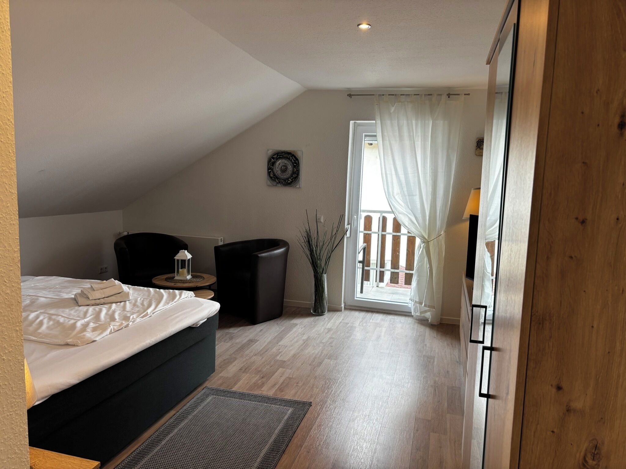 1 chambre, fer et planche à repasser, Wi-Fi gratuit, draps fournis