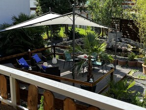 Outdoor dining - Casa Alexandra App 350 Holiday apartment (Sandhausen)