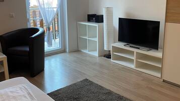 1 Schlafzimmer, Bügeleisen/Bügelbrett, kostenloses WLAN, Bettwäsche
