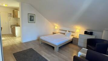 1 Schlafzimmer, Bügeleisen/Bügelbrett, kostenloses WLAN, Bettwäsche